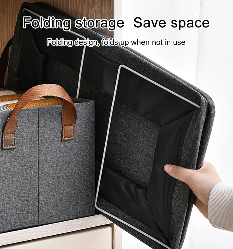 Premium Foldable Wardrobe Storage Box