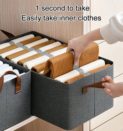 Premium Foldable Wardrobe Storage Box