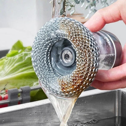 2-in-1 Soap Dispensing Palm Scrubber