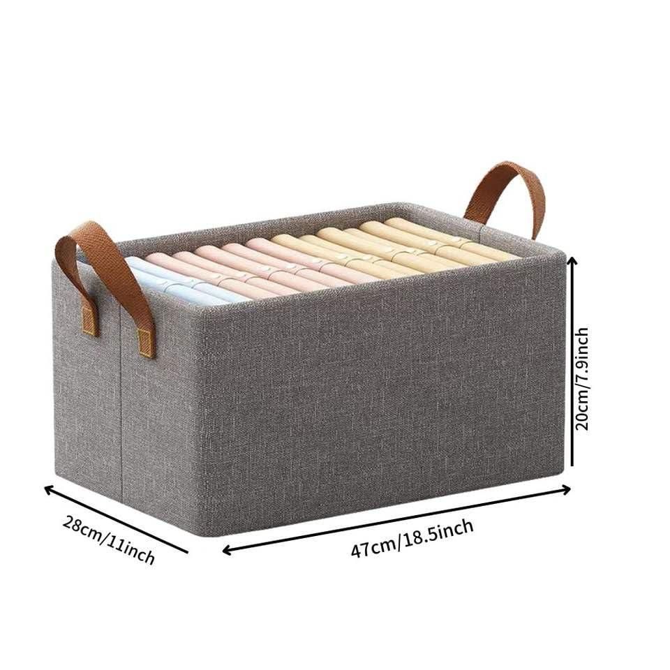 Premium Foldable Wardrobe Storage Box