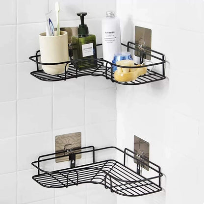 Multi-Purpose Corner Shelf for Bathroom & Kitchen