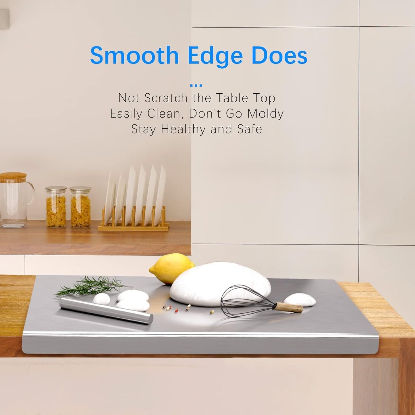 Premium Stainless Steel Countertop Chopping Board