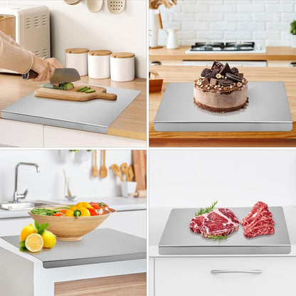 Premium Stainless Steel Countertop Chopping Board
