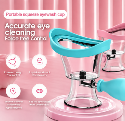 Portable Eye Wash Cup with Air Valve - 50% OFF
