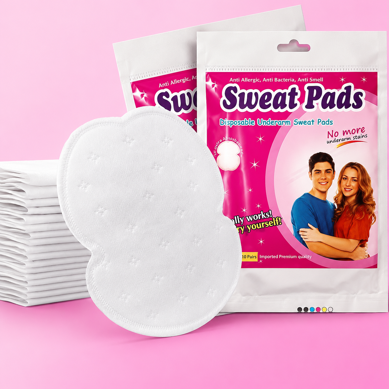 Underarm Sweat Pads (Pack of 30) - 60% OFF
