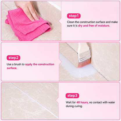 Waterproof Leak Repair Glue (Pack of 2) + FREE Brush - 50% OFF