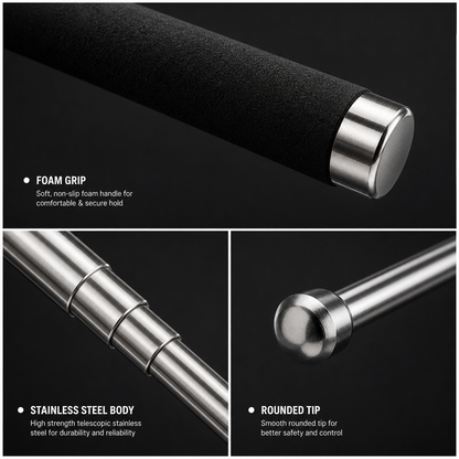 Portable Telescopic Self Defense Stick