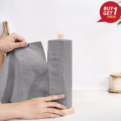 Reusable Microfiber Cleaning Cloth Roll (Pack of 2) - 50% OFF