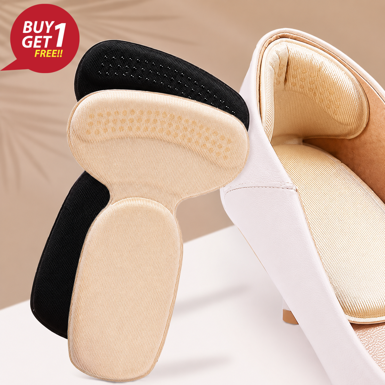 Heel Cushion Pads for Shoes (Buy 1 Get 1 FREE) — 50% OFF