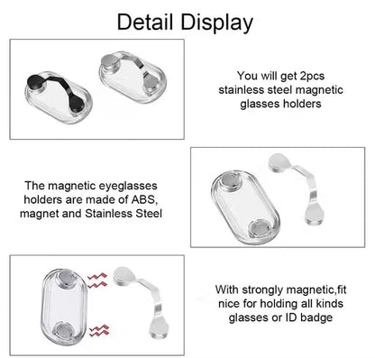 4-in-1 Strong Magnetic Holder (Pack of 2pcs ) - 50% OFF!