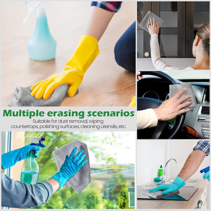 Reusable Microfiber Cleaning Cloth Roll (Pack of 2) - 50% OFF