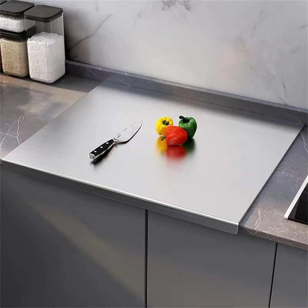Premium Stainless Steel Countertop Chopping Board